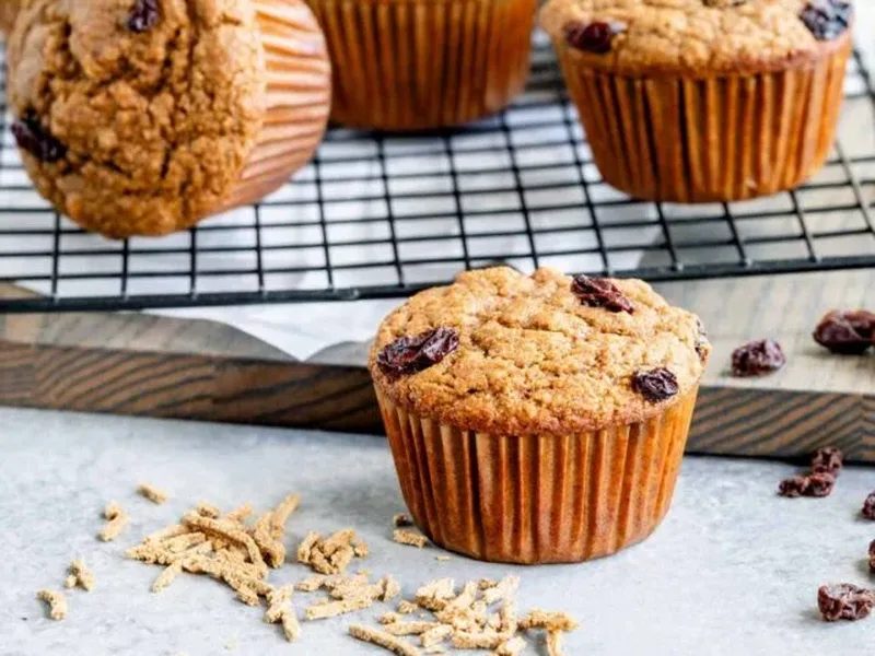 All Bran Muffins with Raisins