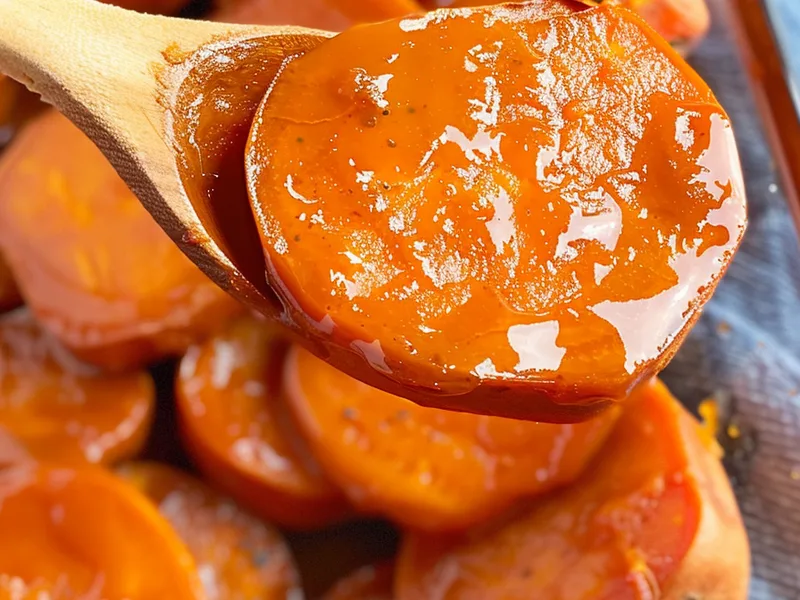 Southern Candied Sweet Potatoes with Cinnamon and Nutmeg