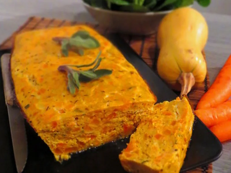 Sage and Thyme Squash Carrot Cake