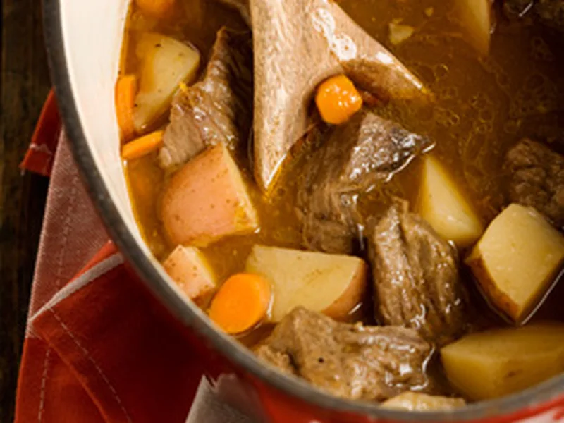 Old-Time Southern Beef Stew with Tender Vegetables