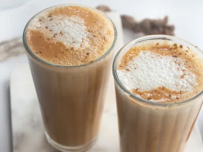 Homemade Pumpkin Spice Latte with Cardamom