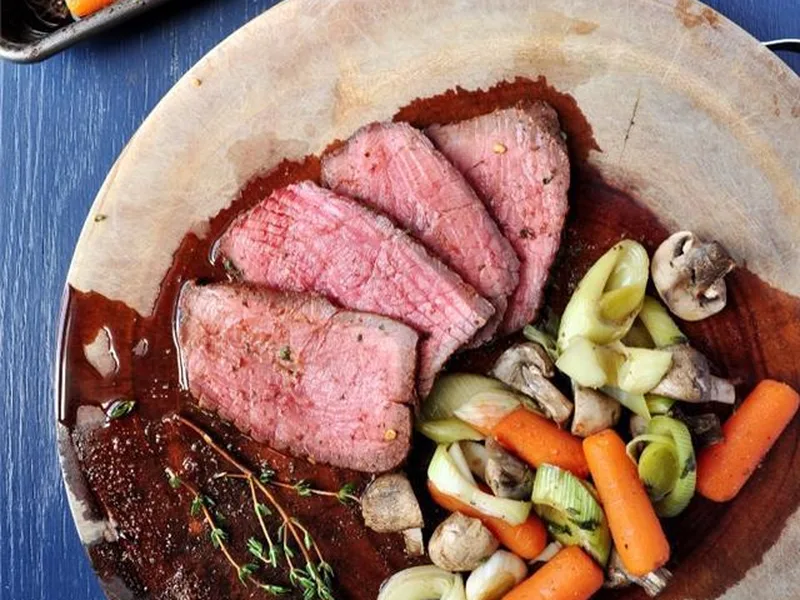 One-Pan Oven Roast with Roasted Vegetables