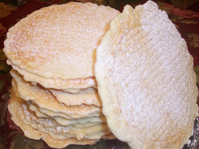 Traditional Italian Anise Pizelle Waffle Cookies Recipe