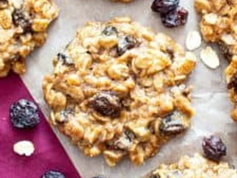 Chewy Vegan Gluten-Free Oatmeal Raisin Cookies