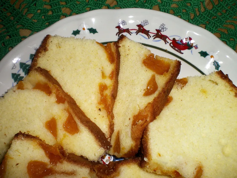 Mandarin Orange Tea Cake with Citrus Glaze