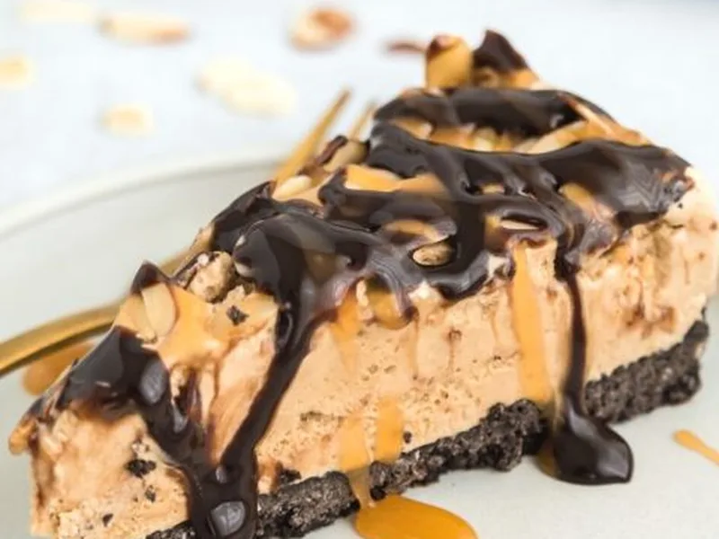 Billy Miner Pie with Coffee Ice Cream