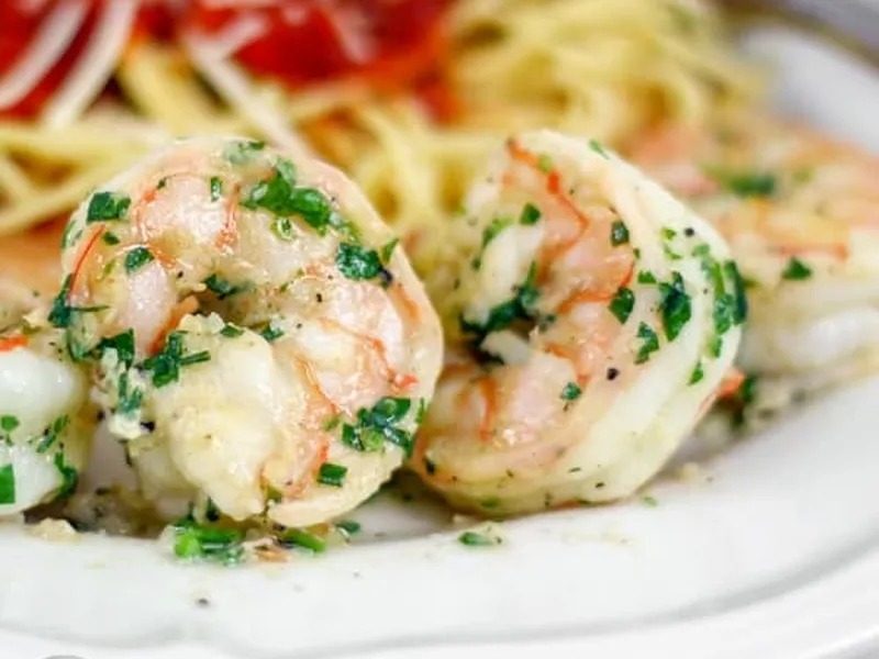 Quick Pan-Seared Garlic Herb Shrimp with Lemon Dijon