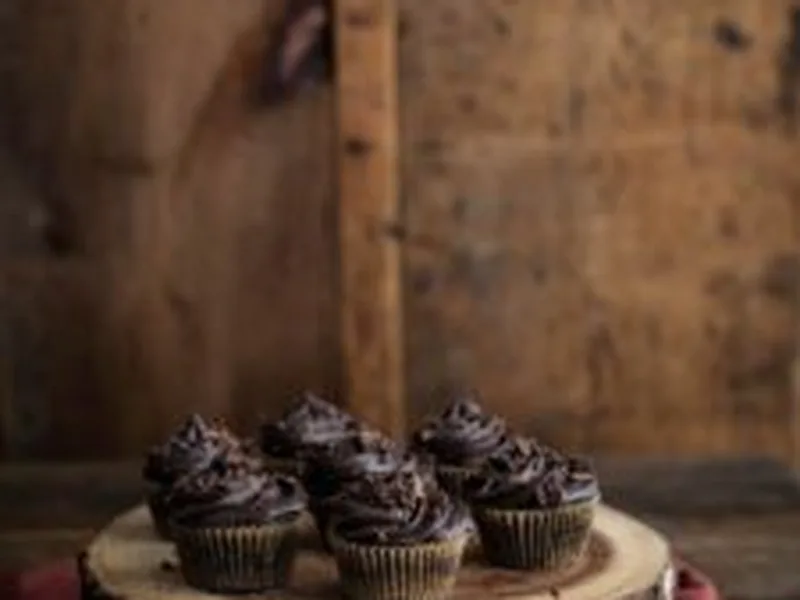 Chocolate Beet Cupcakes with Chocolate Mascarpone Frosting