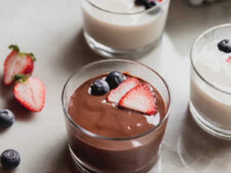 Corn-Free Instant Pudding Mix with Chocolate & Vanilla