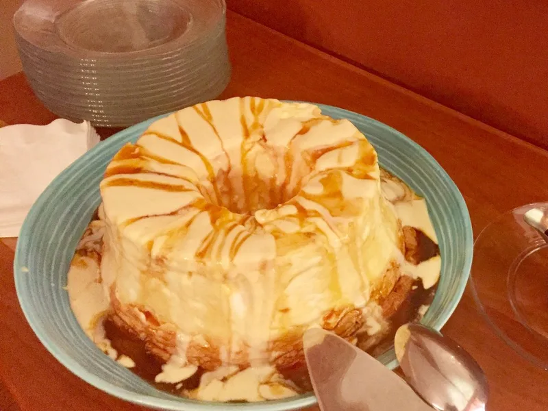 Mom's Floating Island with Rum Custard