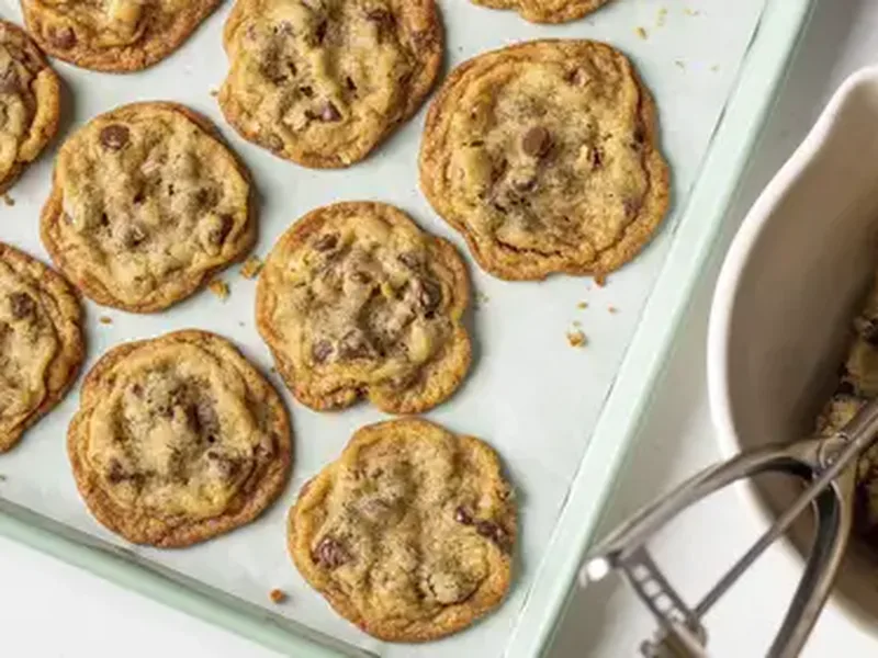 Classic Soft Chocolate Chip Cookies with Brown Sugar