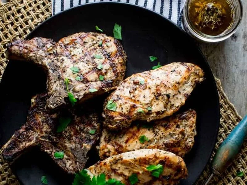 Simple Garlic Marinade for Meat, Poultry, Seafood