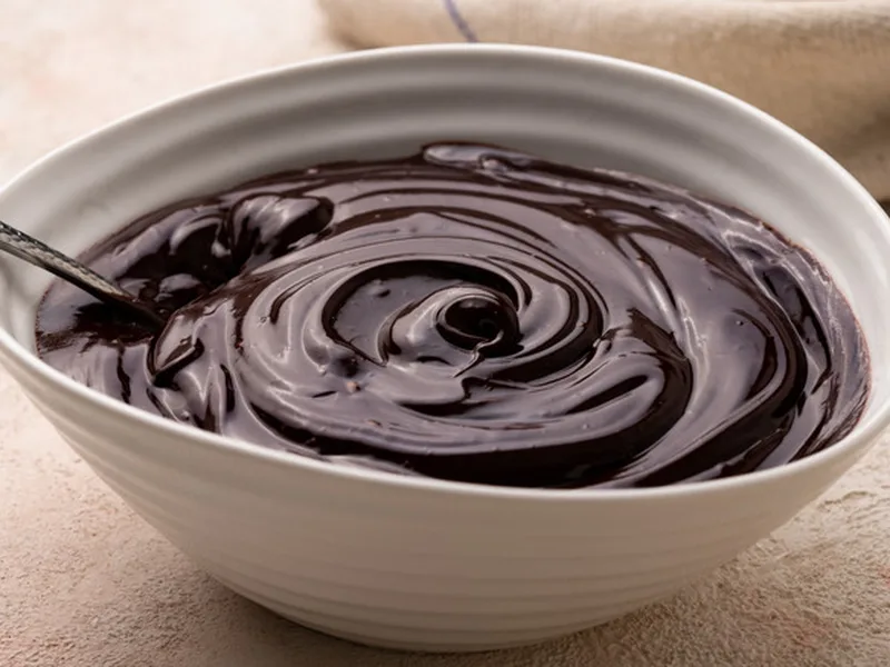 Muscovado Chocolate Ganache with Dark Chocolate