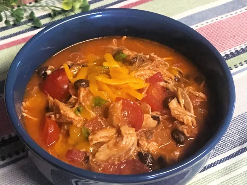Smoky Chicken Black Bean Chili with Beer