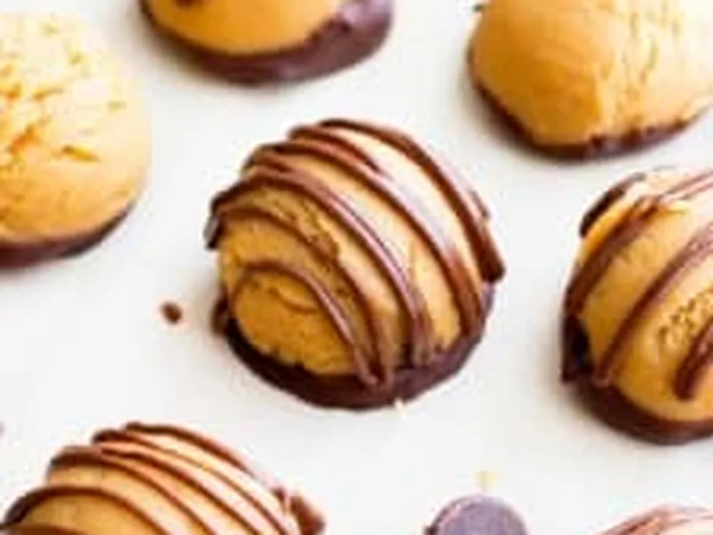 Vegan Chocolate Peanut Butter Truffles