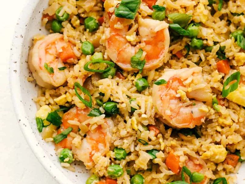 Better than Takeout Shrimp Fried Rice with Vegetables