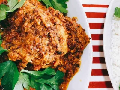 Kundapur Curry Chicken with Coconut and Tamarind