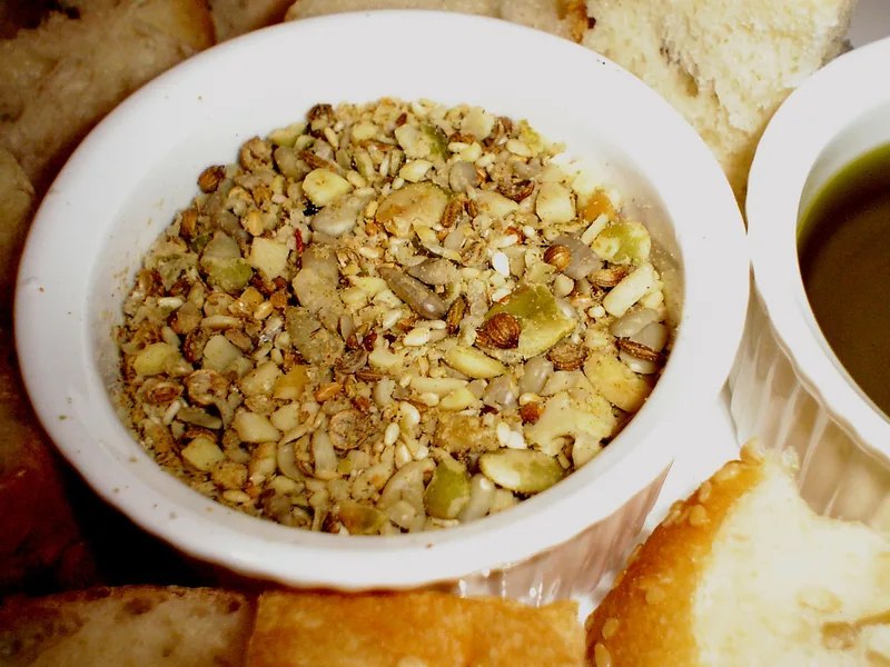 Homemade Dukkah Nut and Seed Dip Recipe