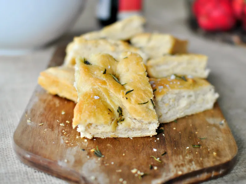 Rosemary Sea Salt Focaccia with Two Rises