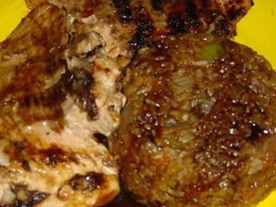 Asian Grilled Salmon with Hoisin-Plum Glaze