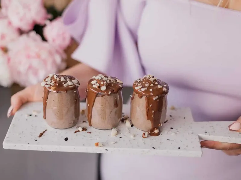 Rice Pudding with Chocolate and Cinnamon