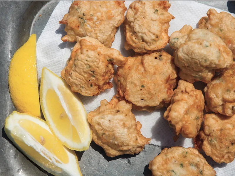 Rhode Island Clam Cakes - Crispy Fried Seafood Fritters