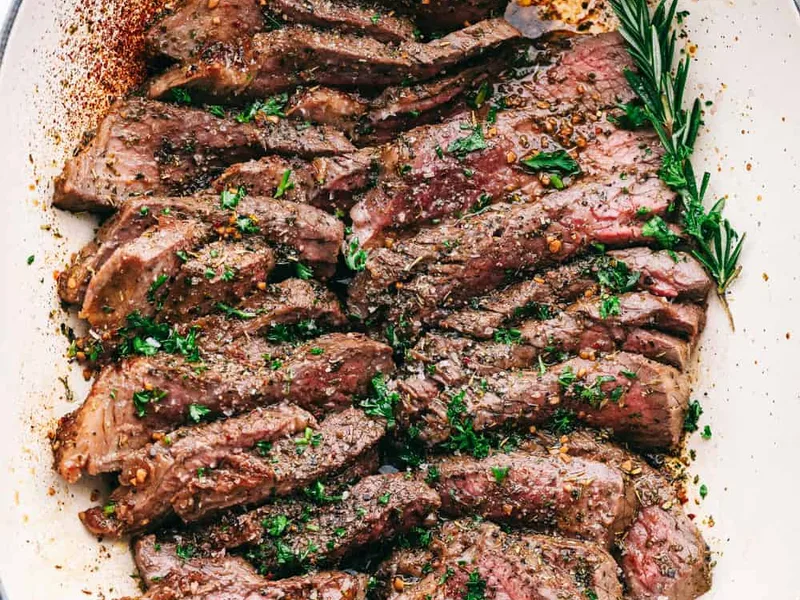 Marinated London Broil with Soy Worcestershire Marinade