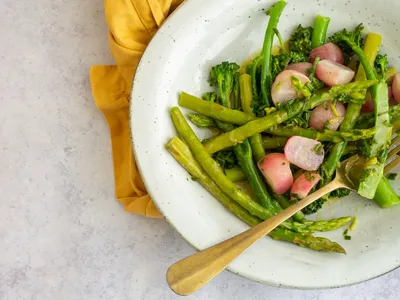 Keto Butter Poached Vegetable Medley with Lemon Herbs