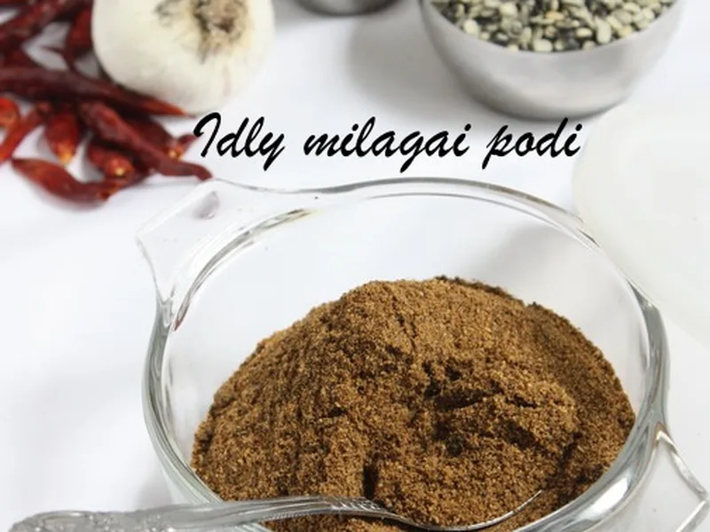 Ellu Milagai Podi: Roasted Sesame Chili Powder