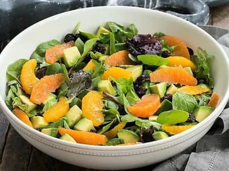 Cherry Orange Salad with Citrus Vinaigrette