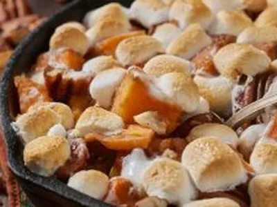 Paula Deen Style Candied Yams with Brown Sugar Glaze