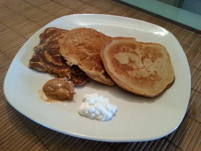 Protein Pancakes with Cottage Cheese and Oats