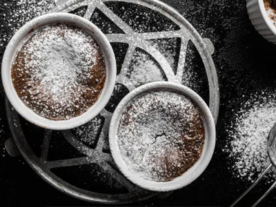 Never Fail Chocolate Souffle with Perfect Rise