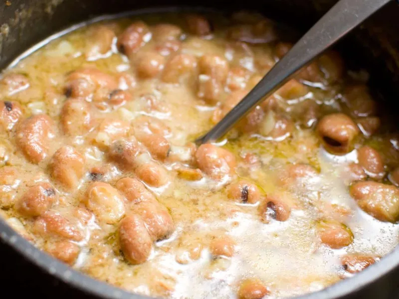Spicy Fava Bean Stew With Cumin and Olive Oil