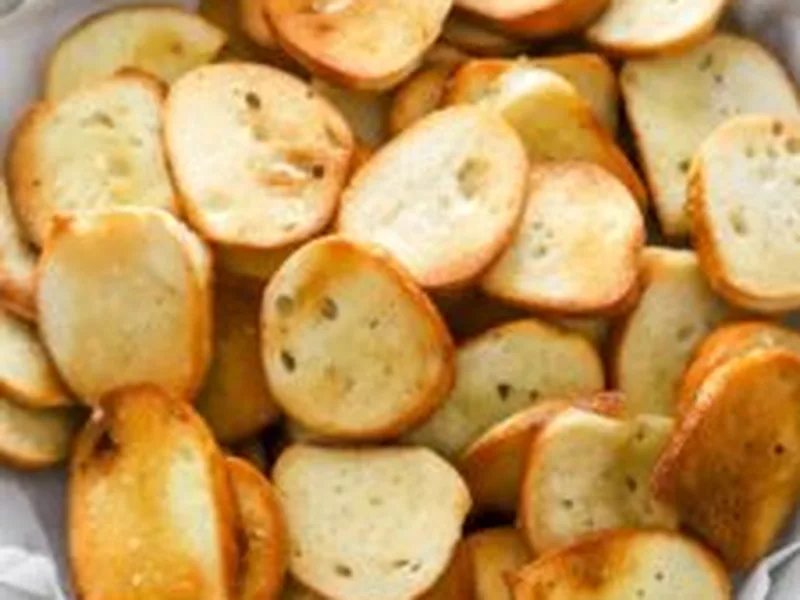 Air Fryer Bagel Chips, Homemade