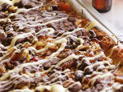 Thermomix Florentine Slice with Honey Caramel