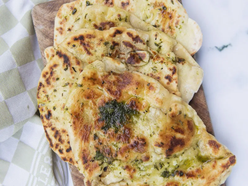 3-Ingredient Greek Yogurt Flatbreads, No Yeast