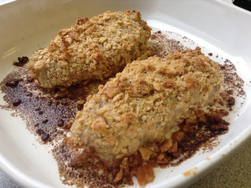 Twice-Breaded Pork Chops with Cracker Crust
