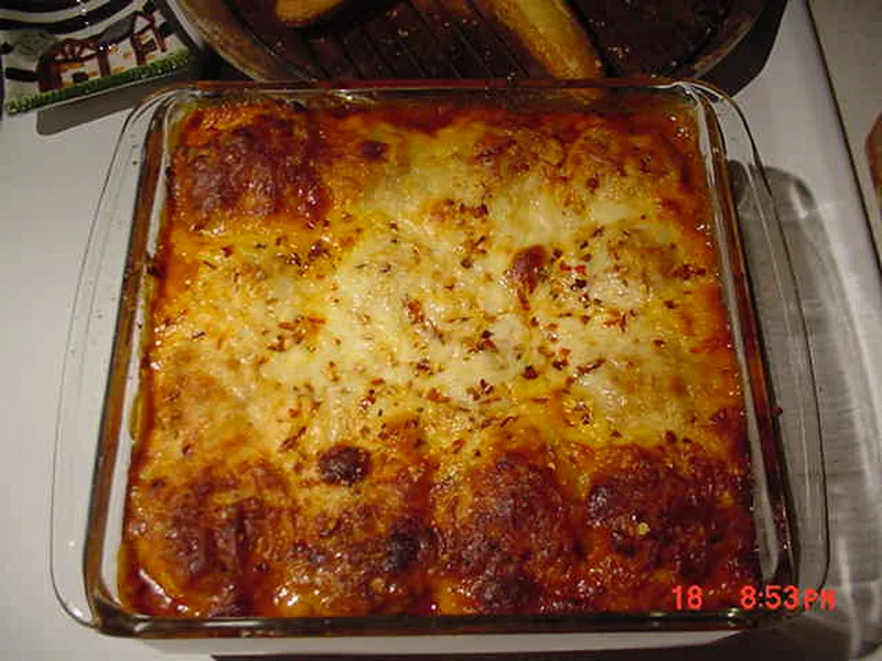 Homemade Beef and Pork Ravioli with Spinach Filling