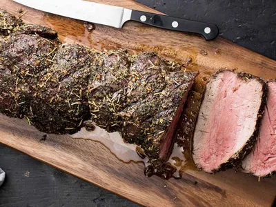 Grilled Beef Tenderloin with Montreal Seasoning