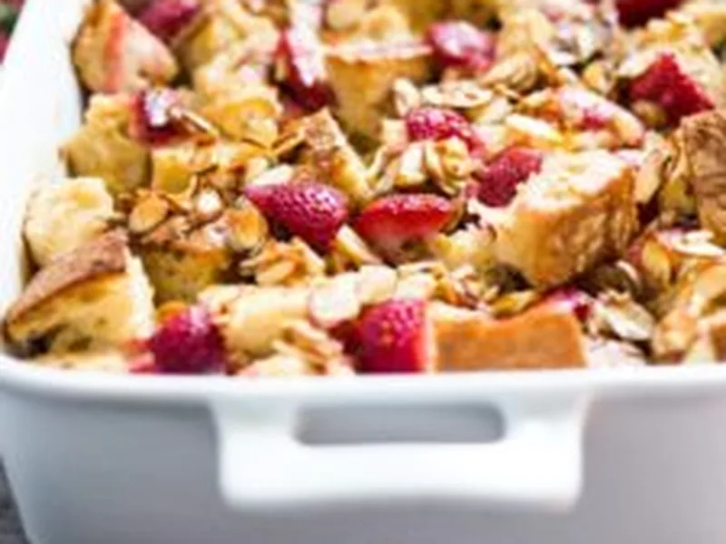 Baked French Toast with Orange and Berries