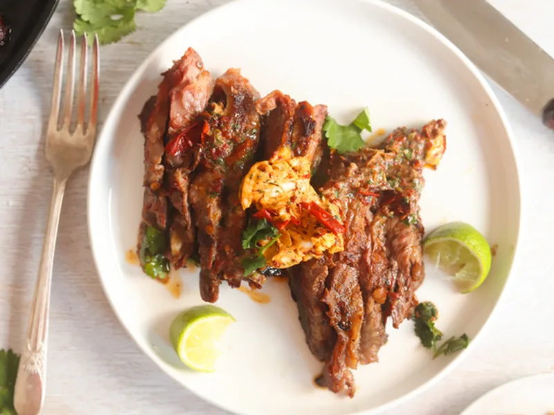 Smoky Chipotle Steak with Chipotle Butter