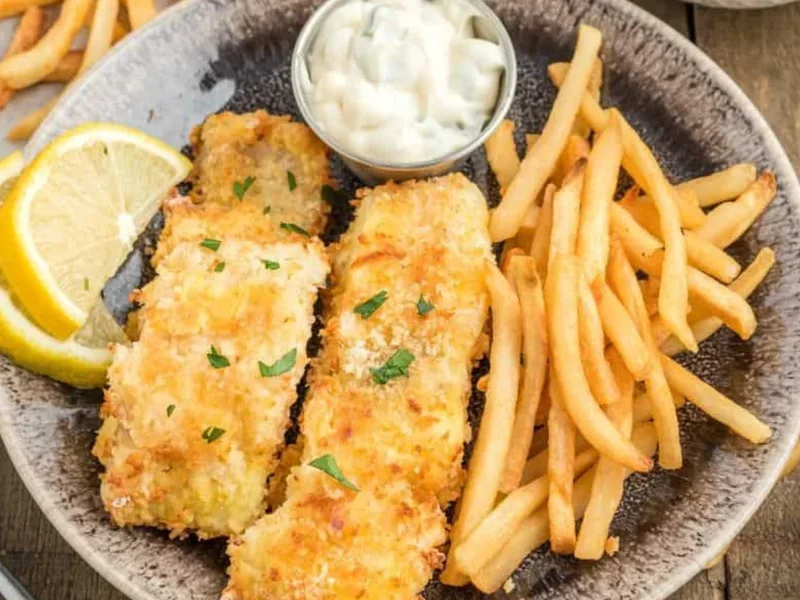 Crispy Panko Crusted Cod in Air Fryer