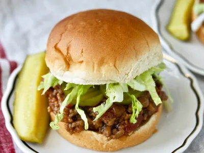 Asian-Style Sloppy Joes with Hoisin and Sambal