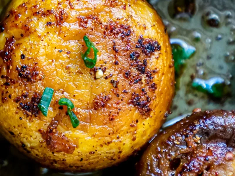 Spicy Garlic Butter Mushrooms with Fresh Thyme