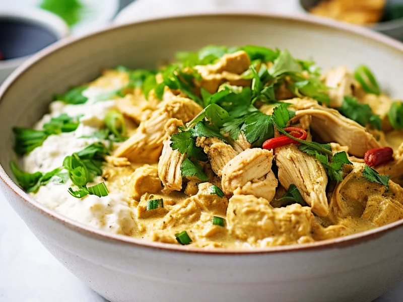 Low-Carb Indian Chicken Korma with Coconut Milk