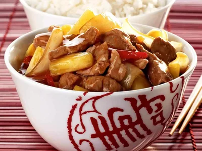 Sweet and Sour Pork with Pineapple