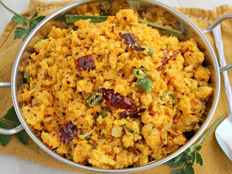 Sri Lankan Red Lentil Curry with Coconut