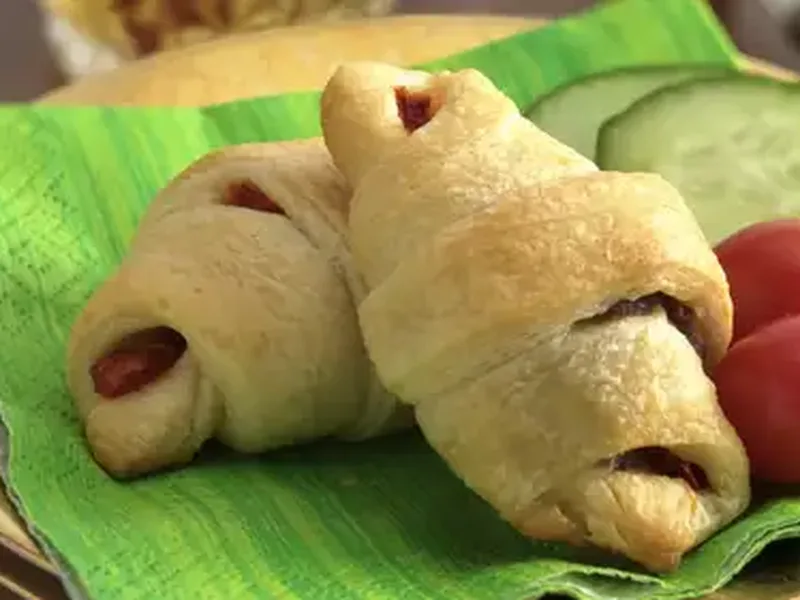 Mini Beef and Provolone Crescent Roll Appetizers
