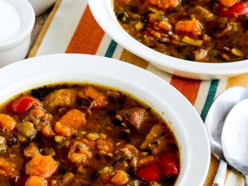 Instant Pot Mexican Pork Stew with Poblano